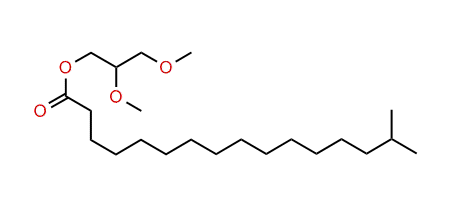 2,3-Dimethoxypropyl 15-methylhexadecanoate